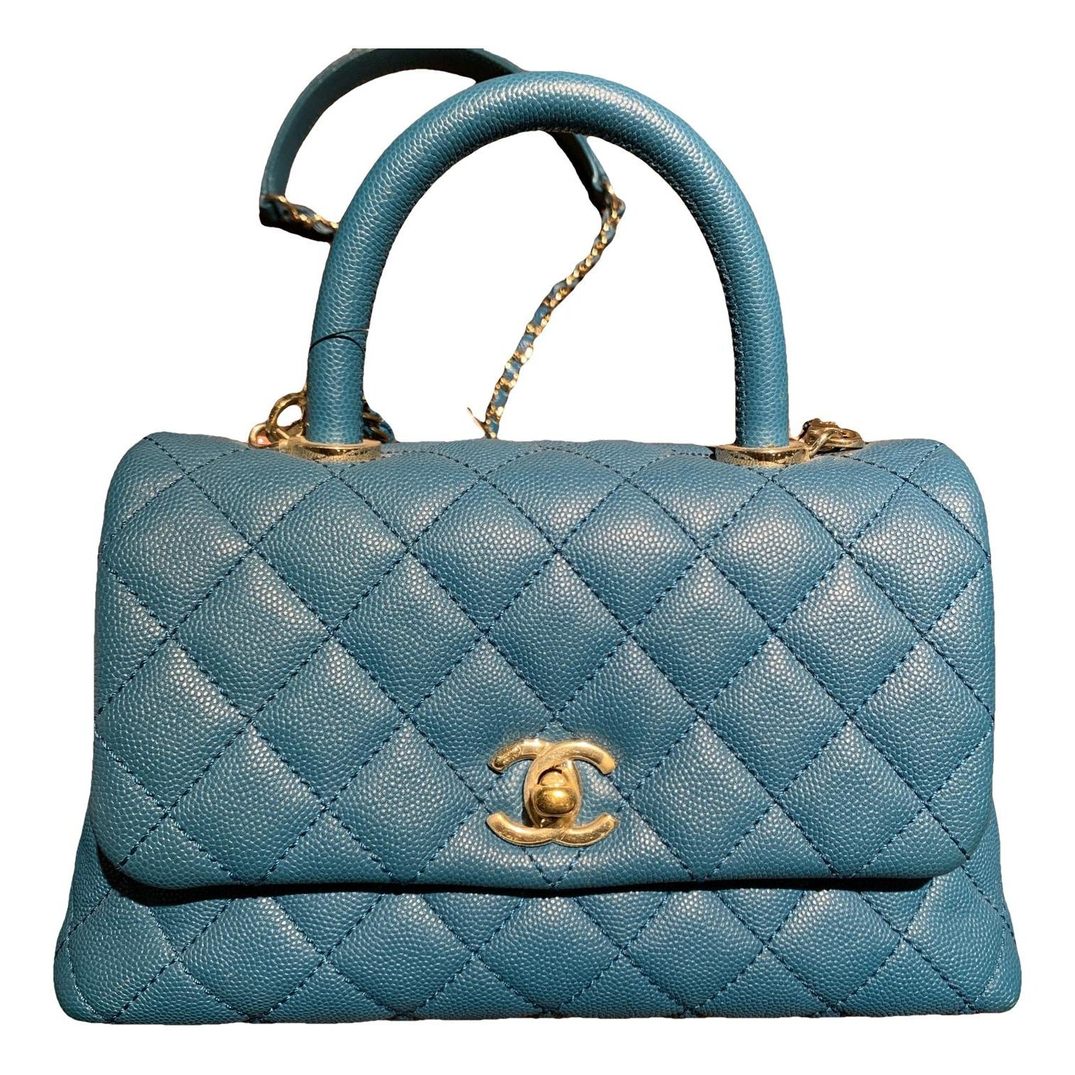 Coco Handle leather handbag