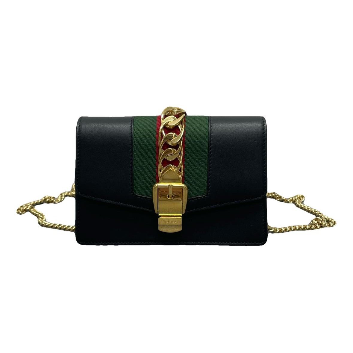 Sylvie Flap Chain leather handbag