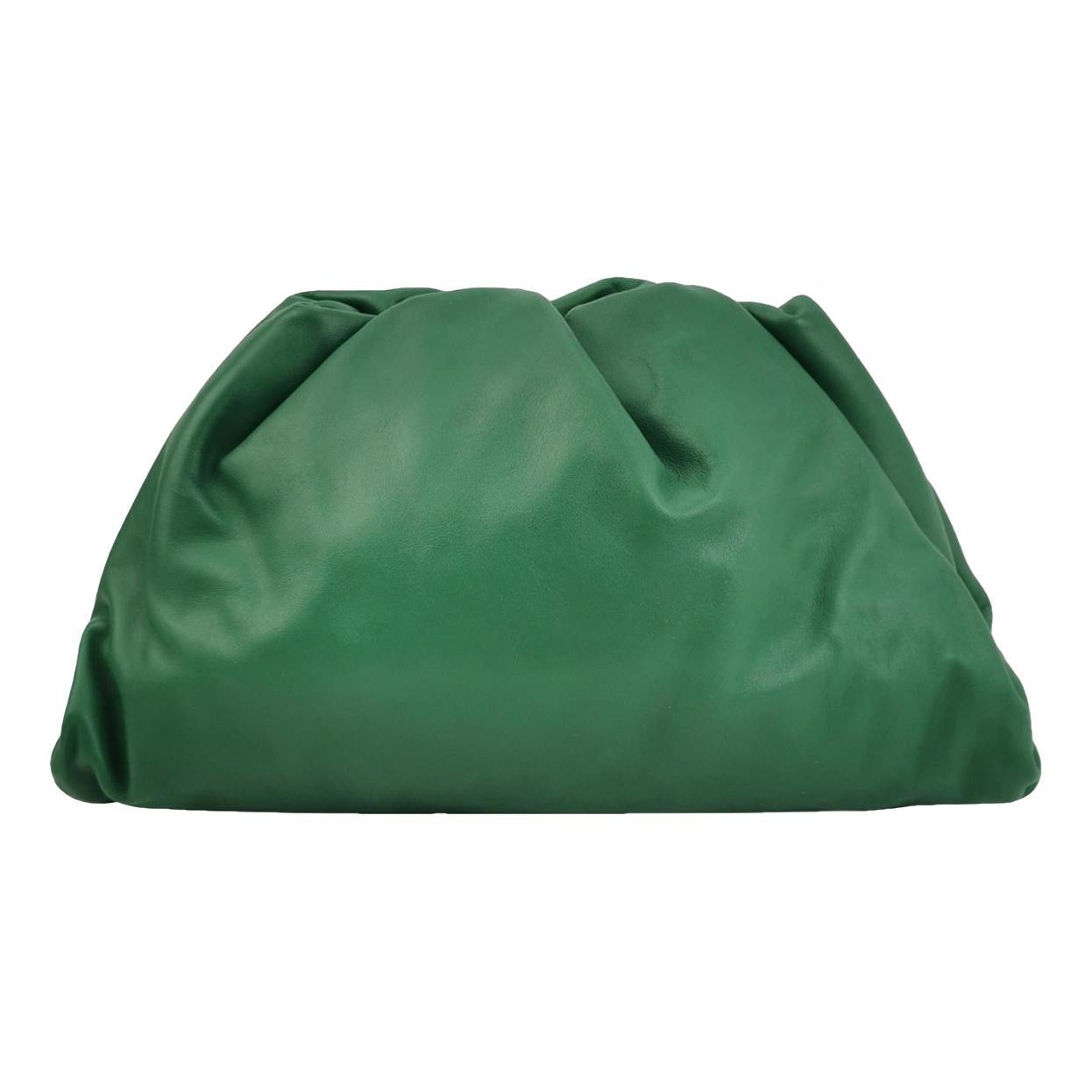 Pouch leather handbag