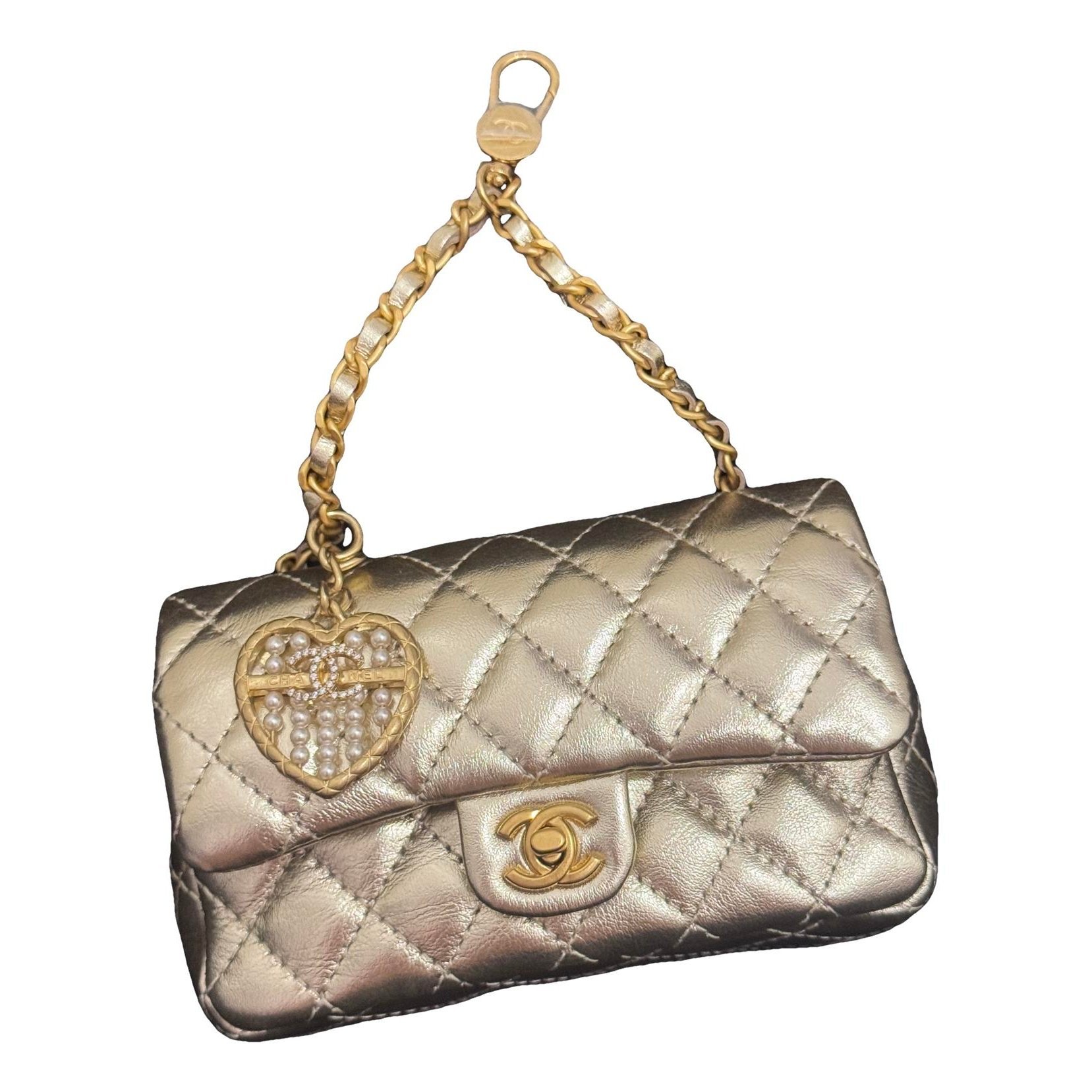 Leather mini bag