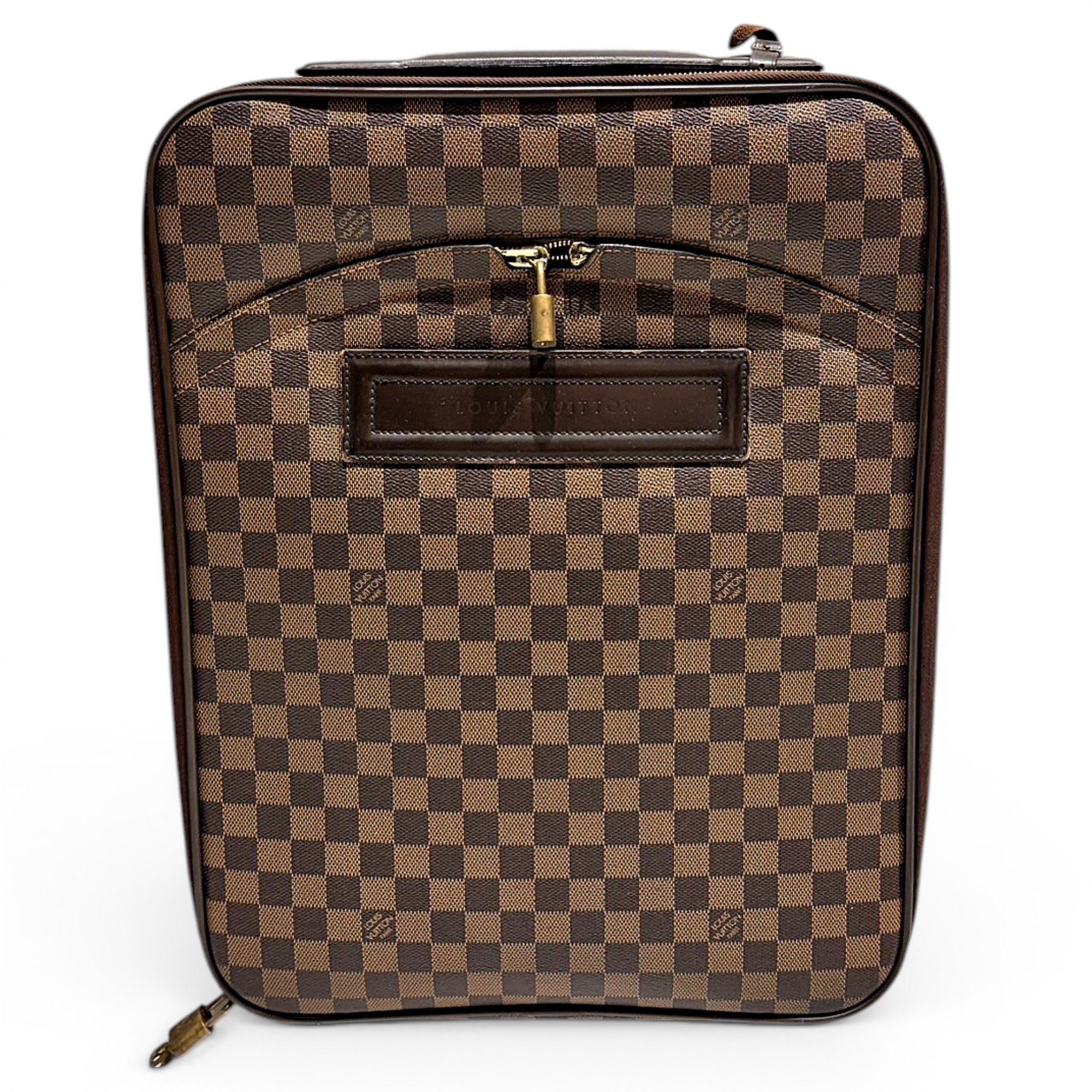 Pegase leather travel bag