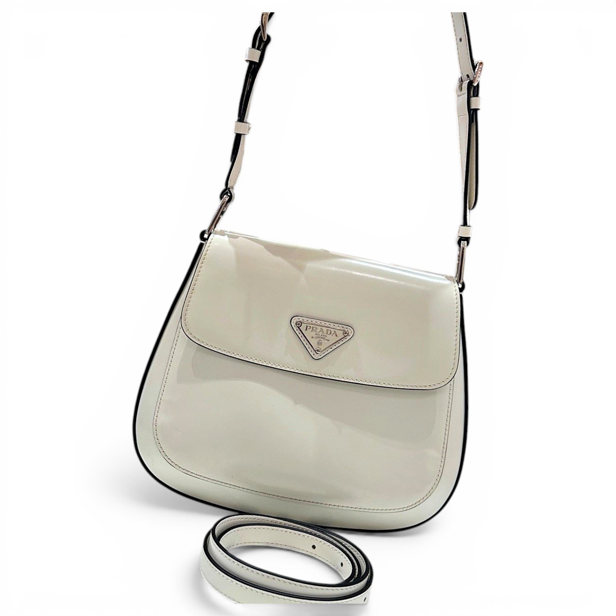 Cleo Flap leather handbag