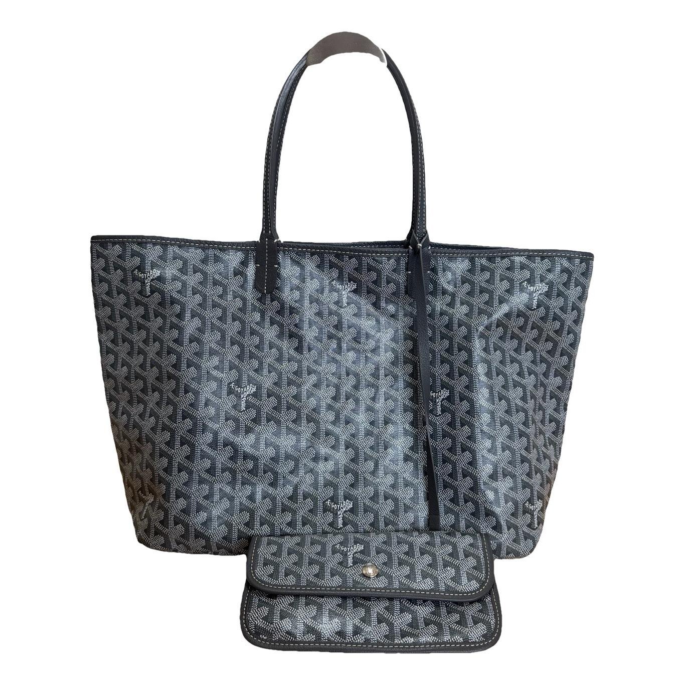 Goyard Saint-Louis leather handbag