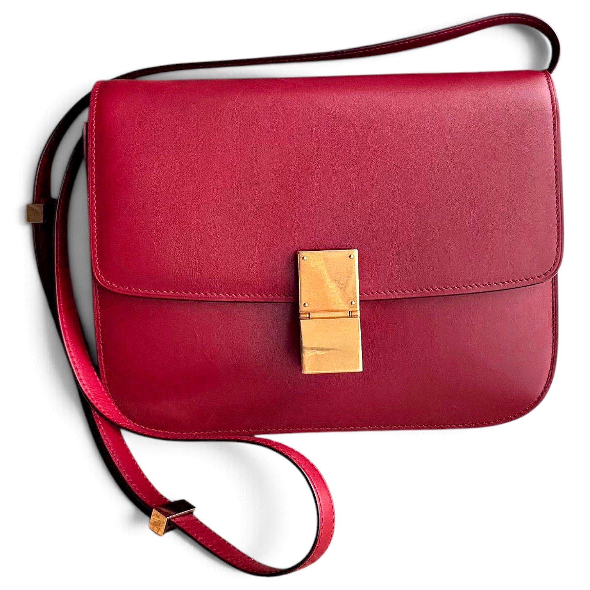 Classic leather handbag