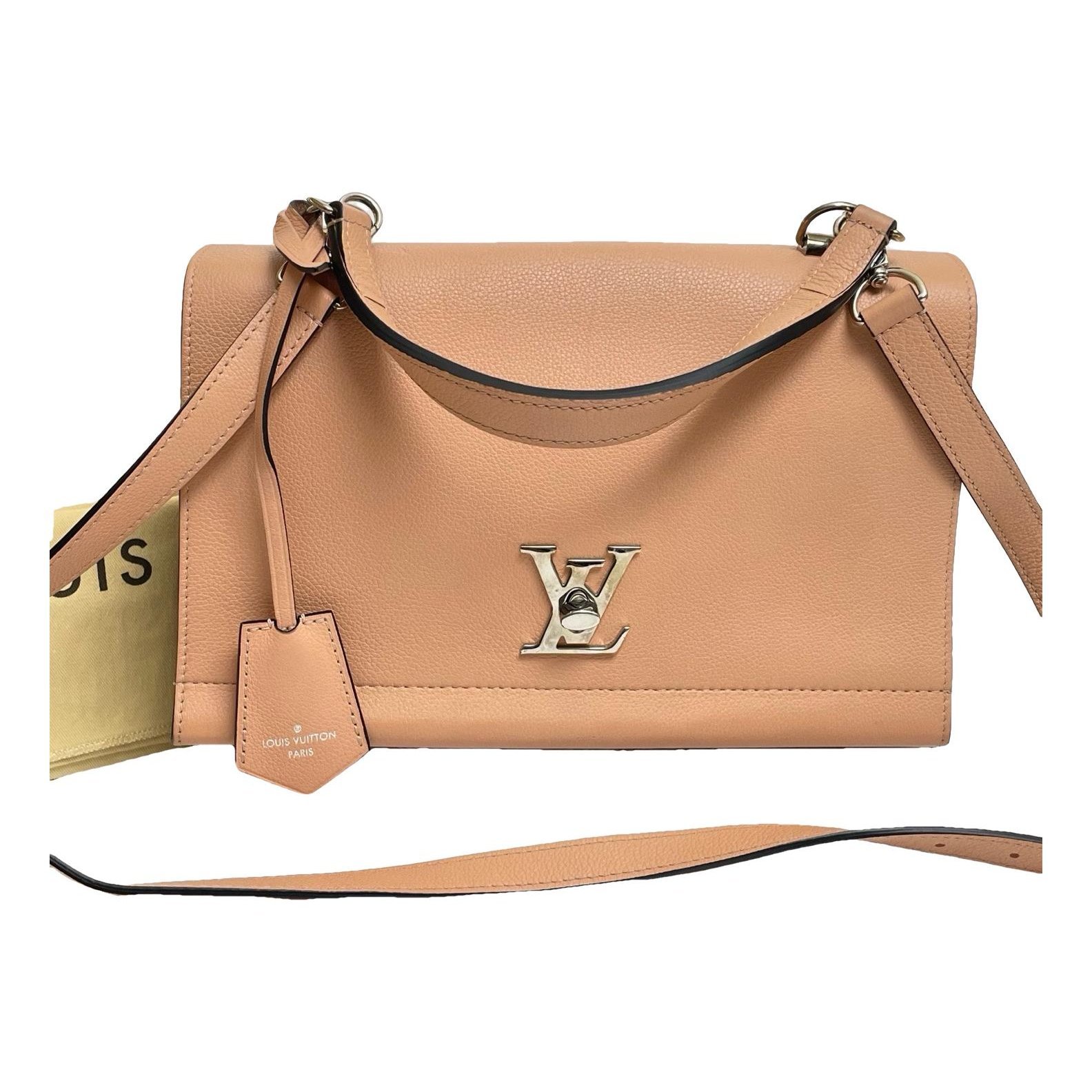 Lockme leather handbag