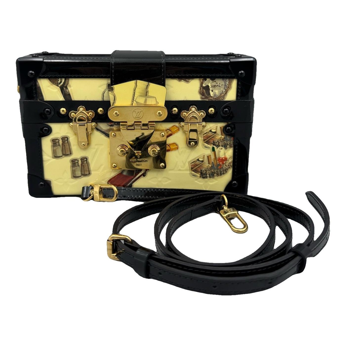 Louis Vuitton Petite Malle leather handbag