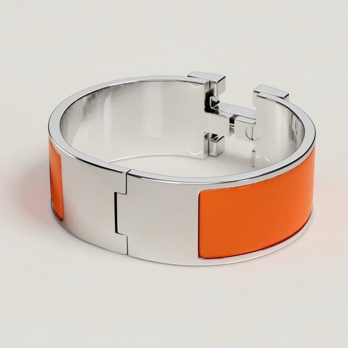 Orange Fruité Clic Clac H Bracelet