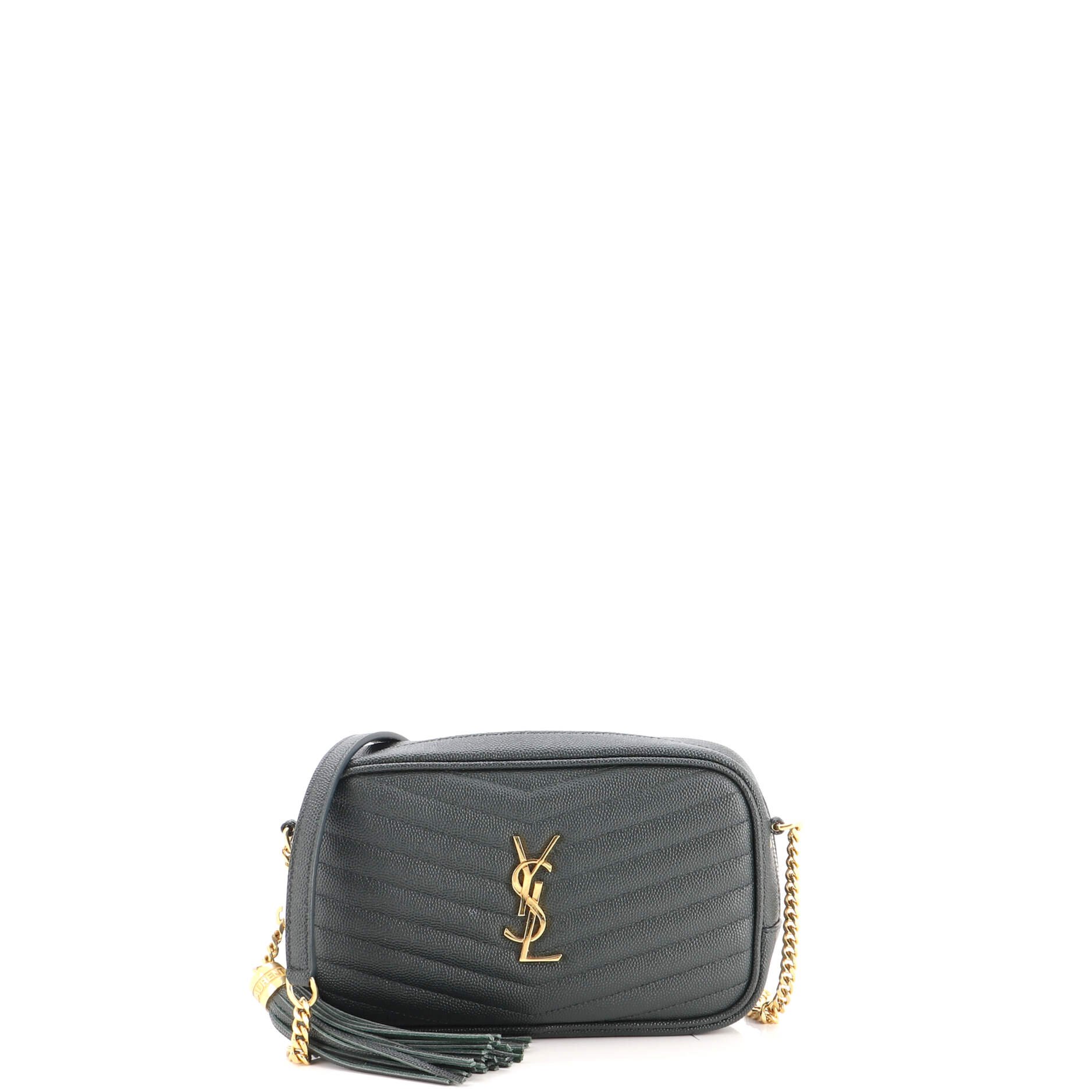 LouLou Crossbody Bag Matelasse Chevron Leather Mini