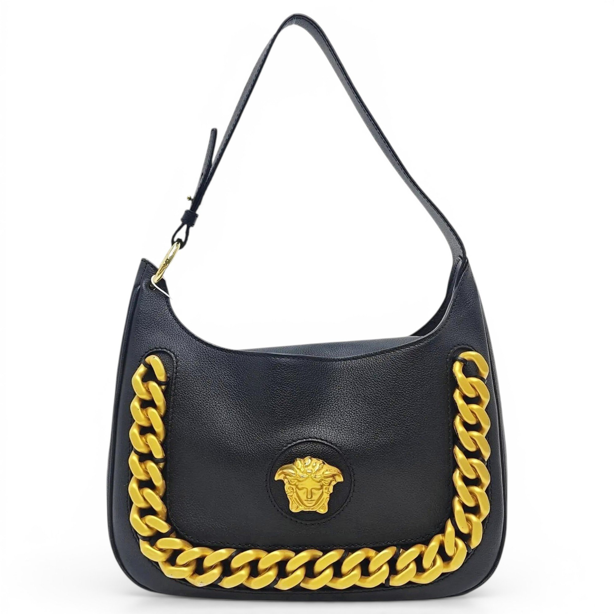 La Medusa leather handbag