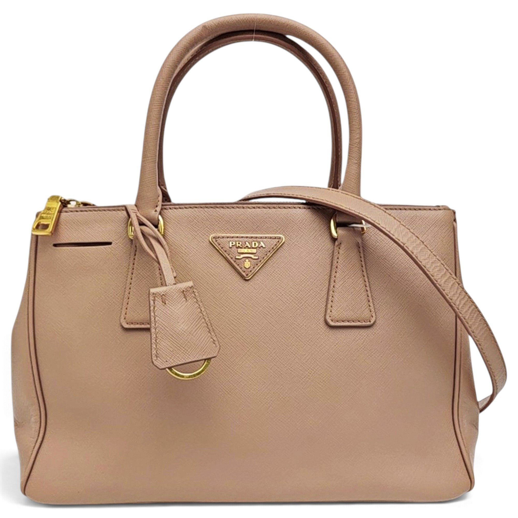 Galleria leather handbag