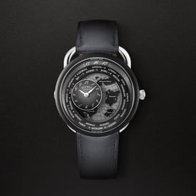 Arceau Le Temps Voyageur watch, 41 mm