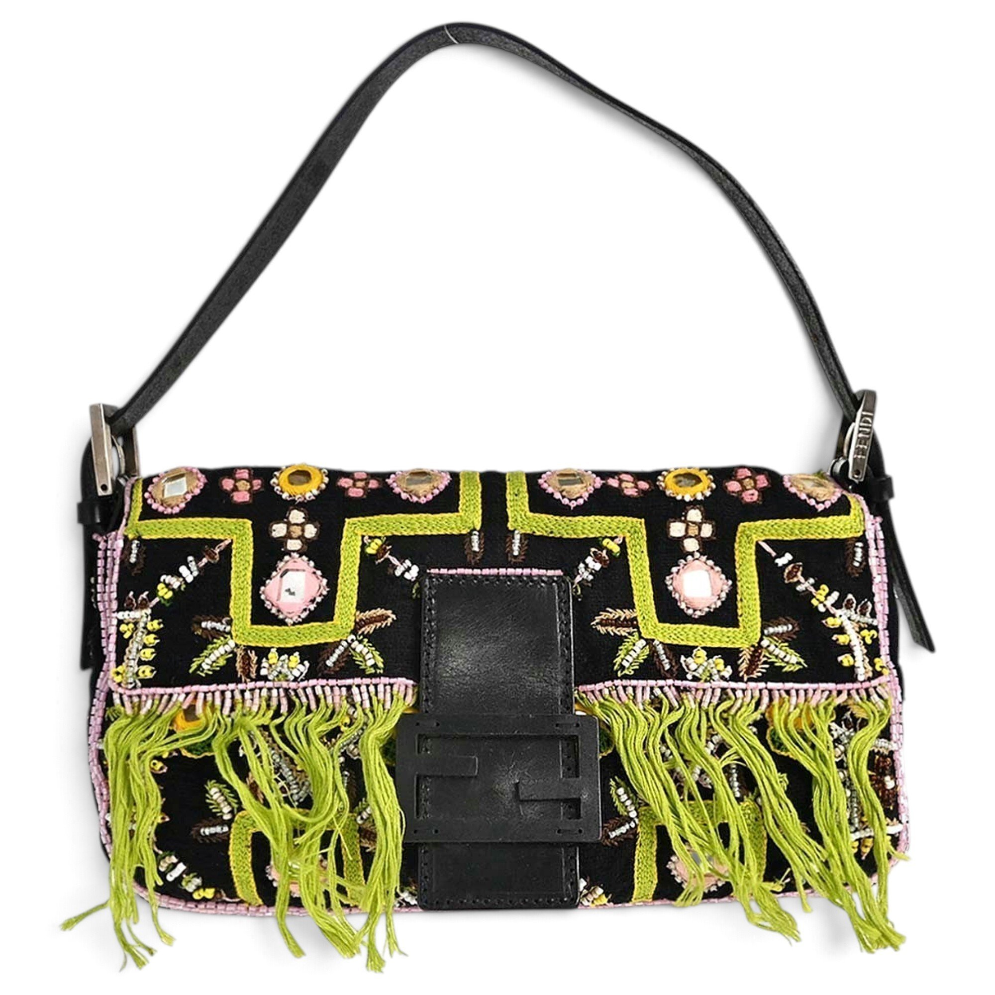 Baguette cloth handbag