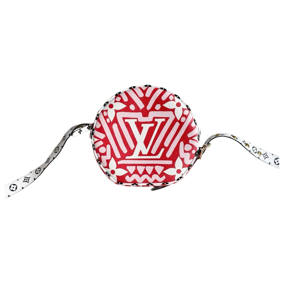 Boîte chapeau souple vinyl crossbody bag