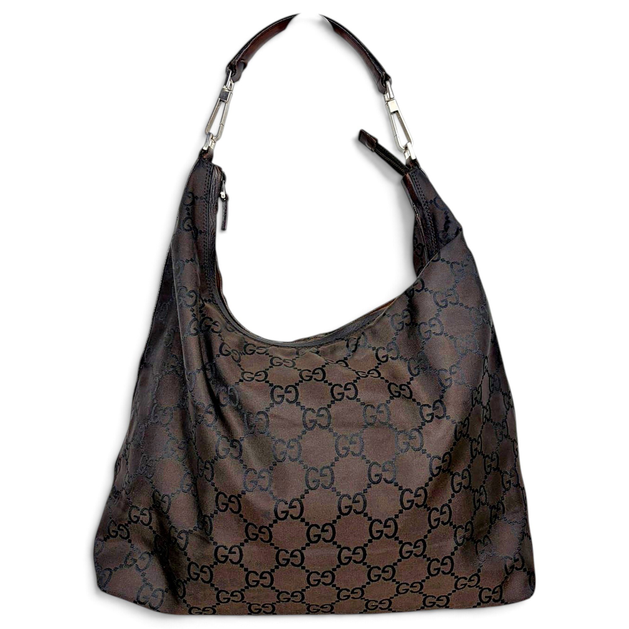 Hobo leather handbag