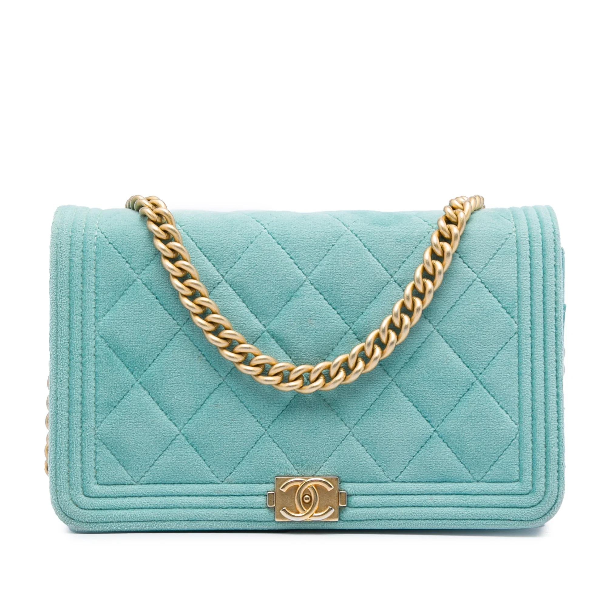 Boy velvet crossbody bag