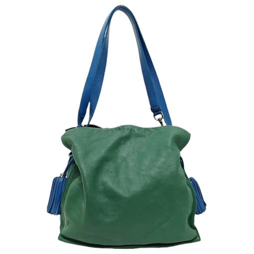Flamenco leather crossbody bag