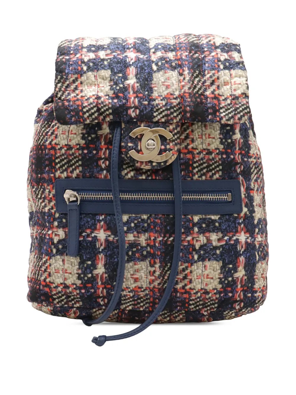 2013-2014 CC Nylon Tweed Printed backpack