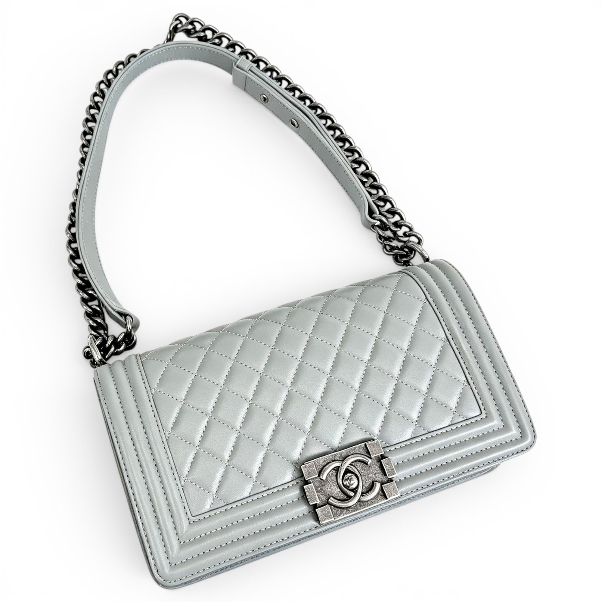 Boy leather handbag