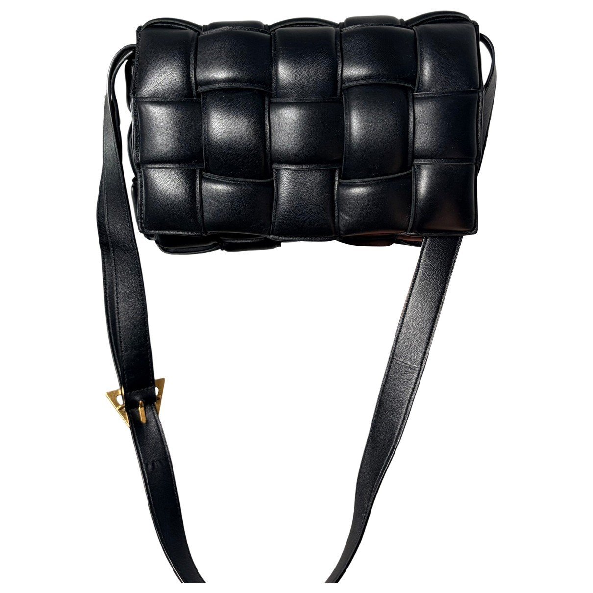 Brick Cassette leather crossbody bag