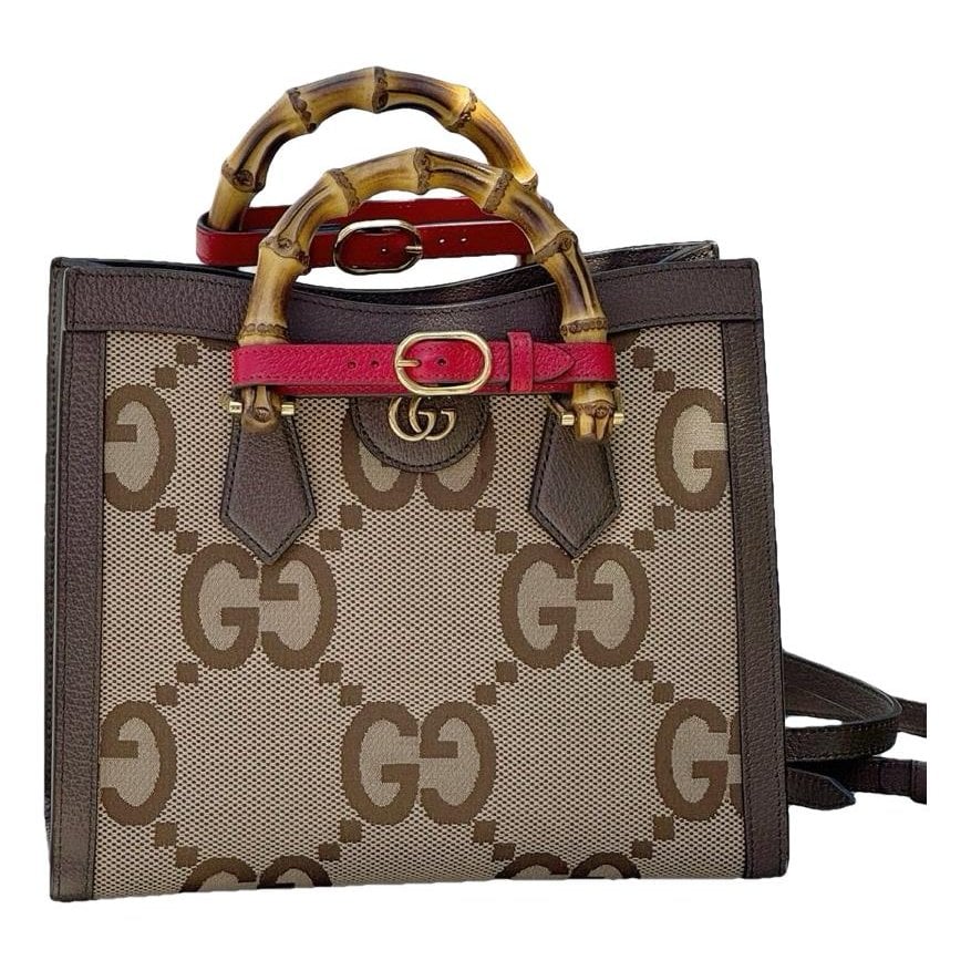 Diana Bamboo leather tote