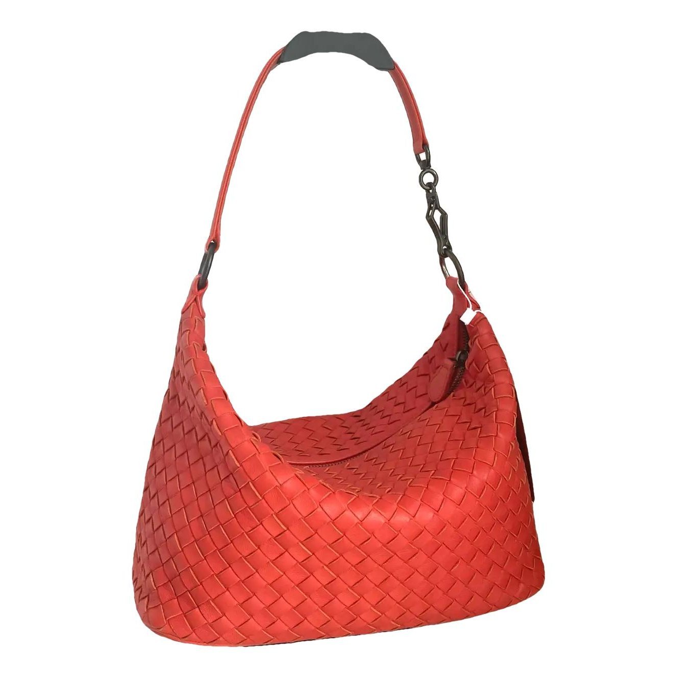 Parachute leather handbag