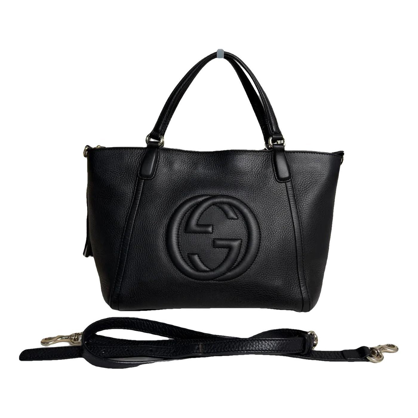 Soho Top Handle leather crossbody bag