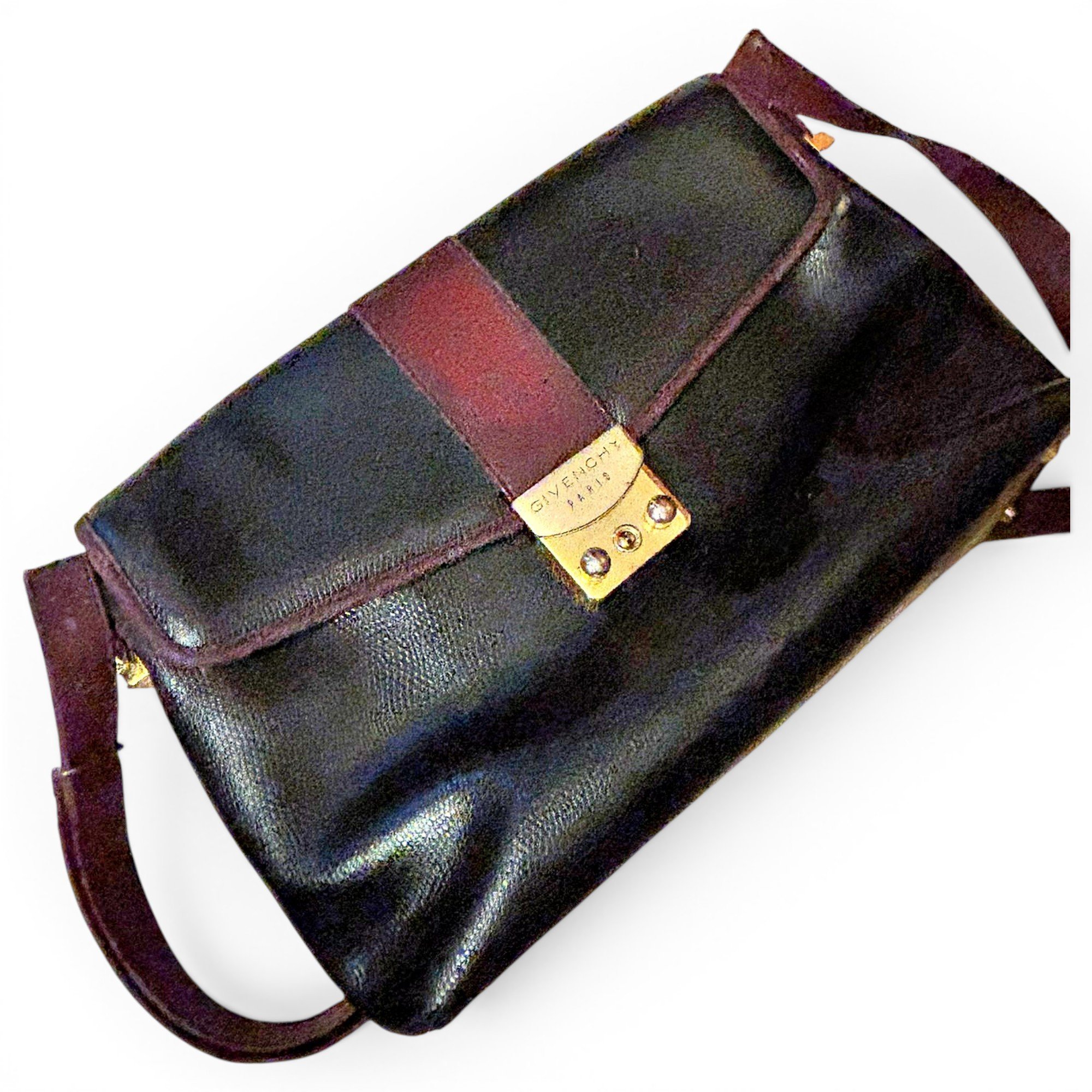 Leather handbag