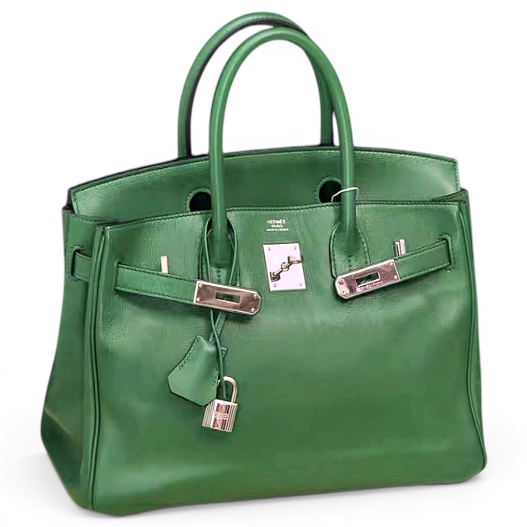 Birkin 30 leather handbag