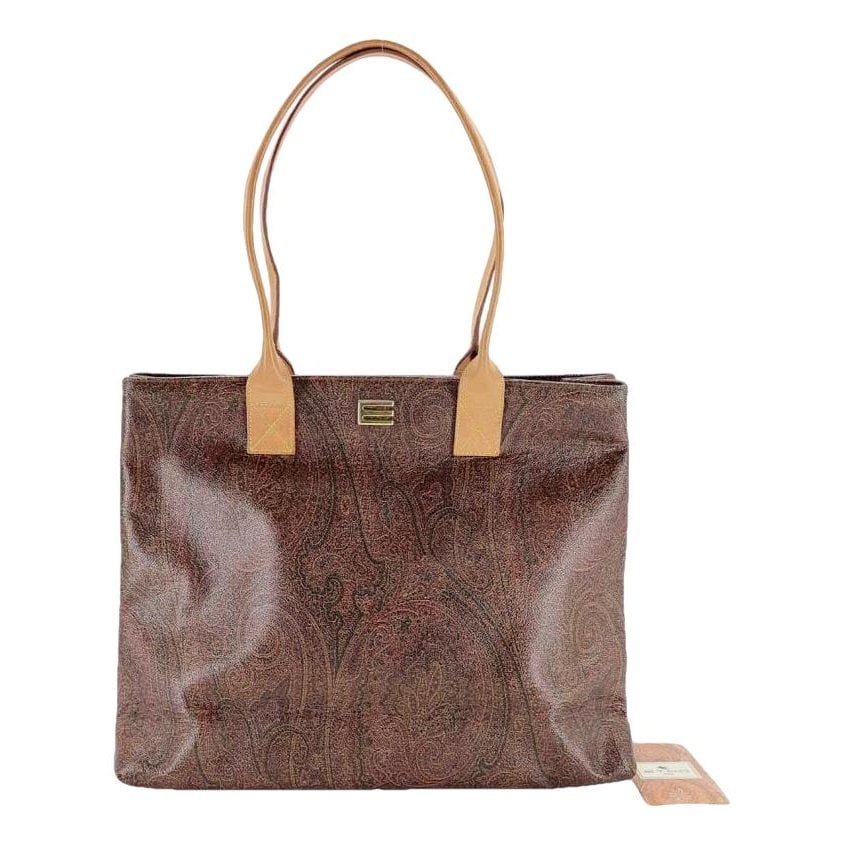 Leather tote