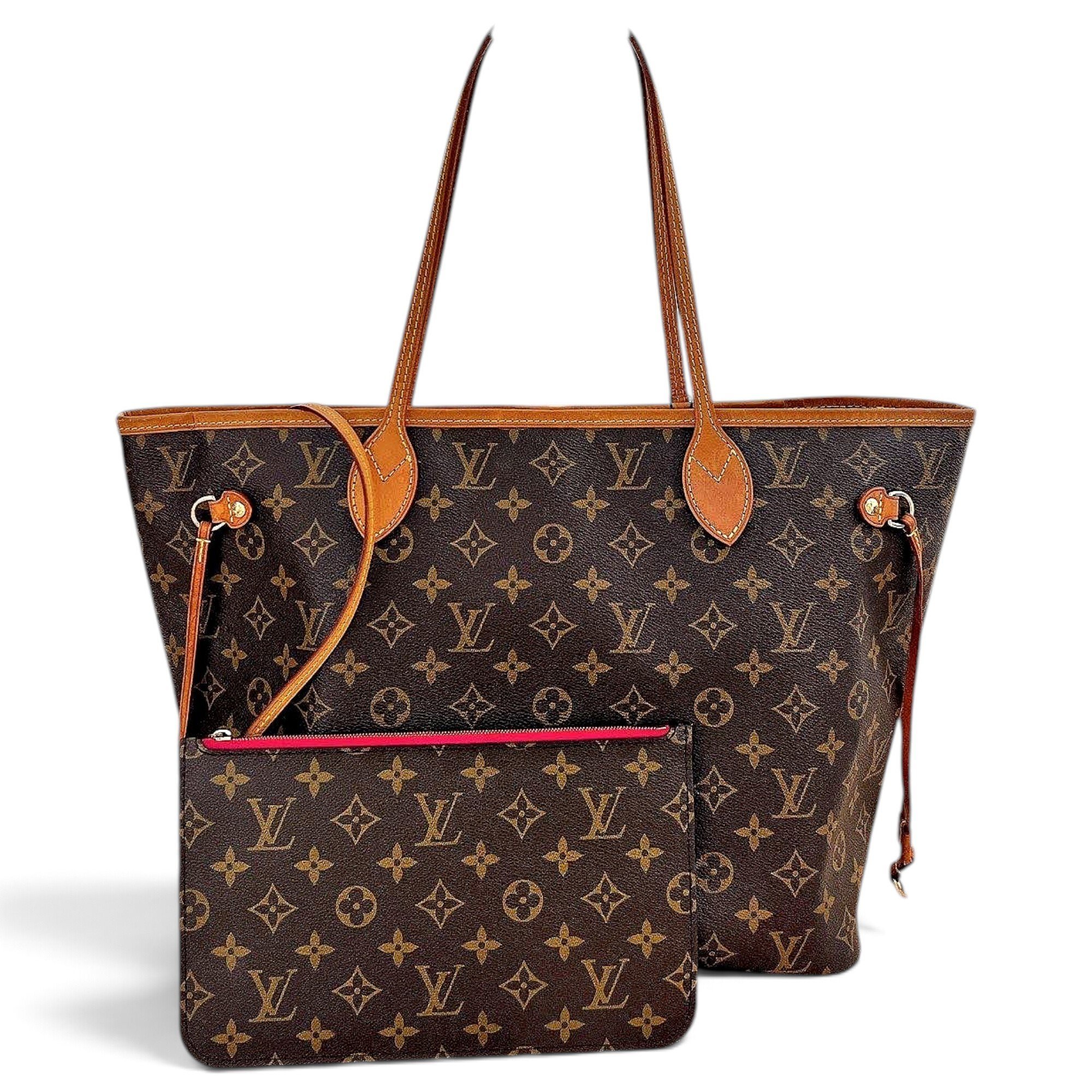 Neverfull leather tote