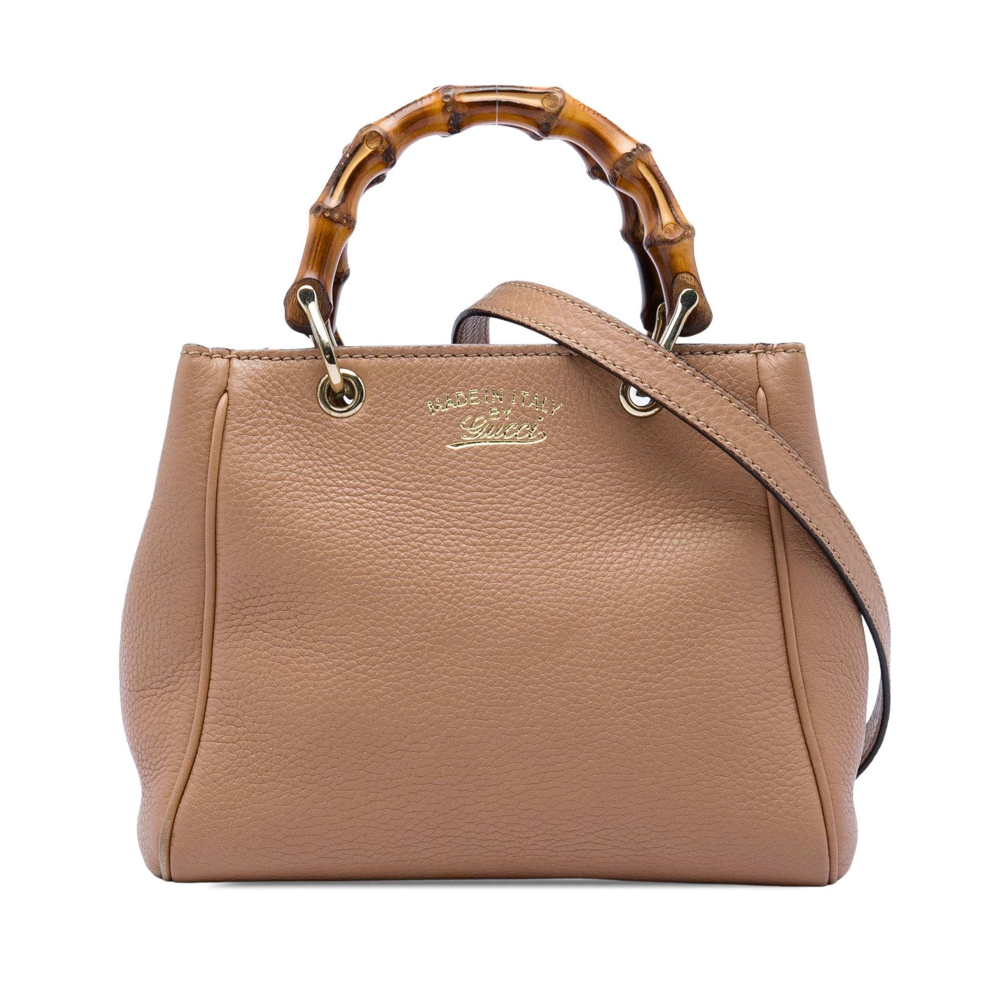 Bamboo Shopper pony-style calfskin handbag