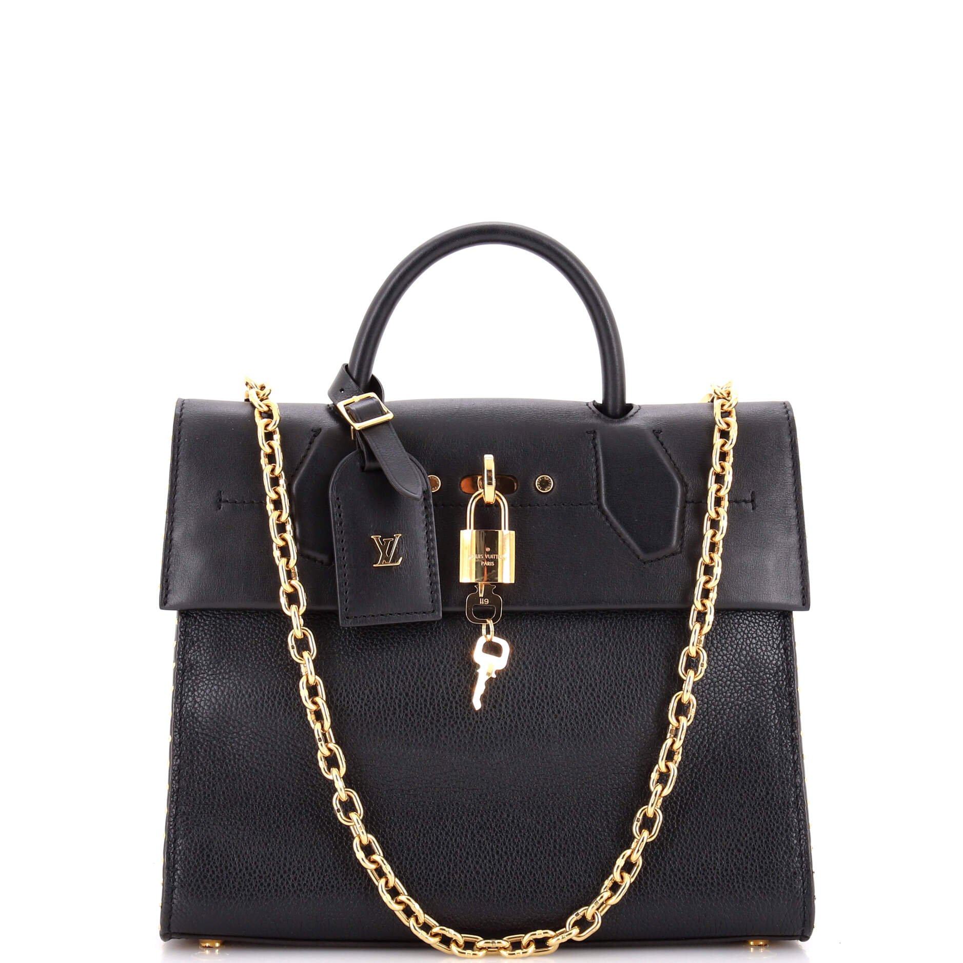 City Steamer One Handle Bag Leather