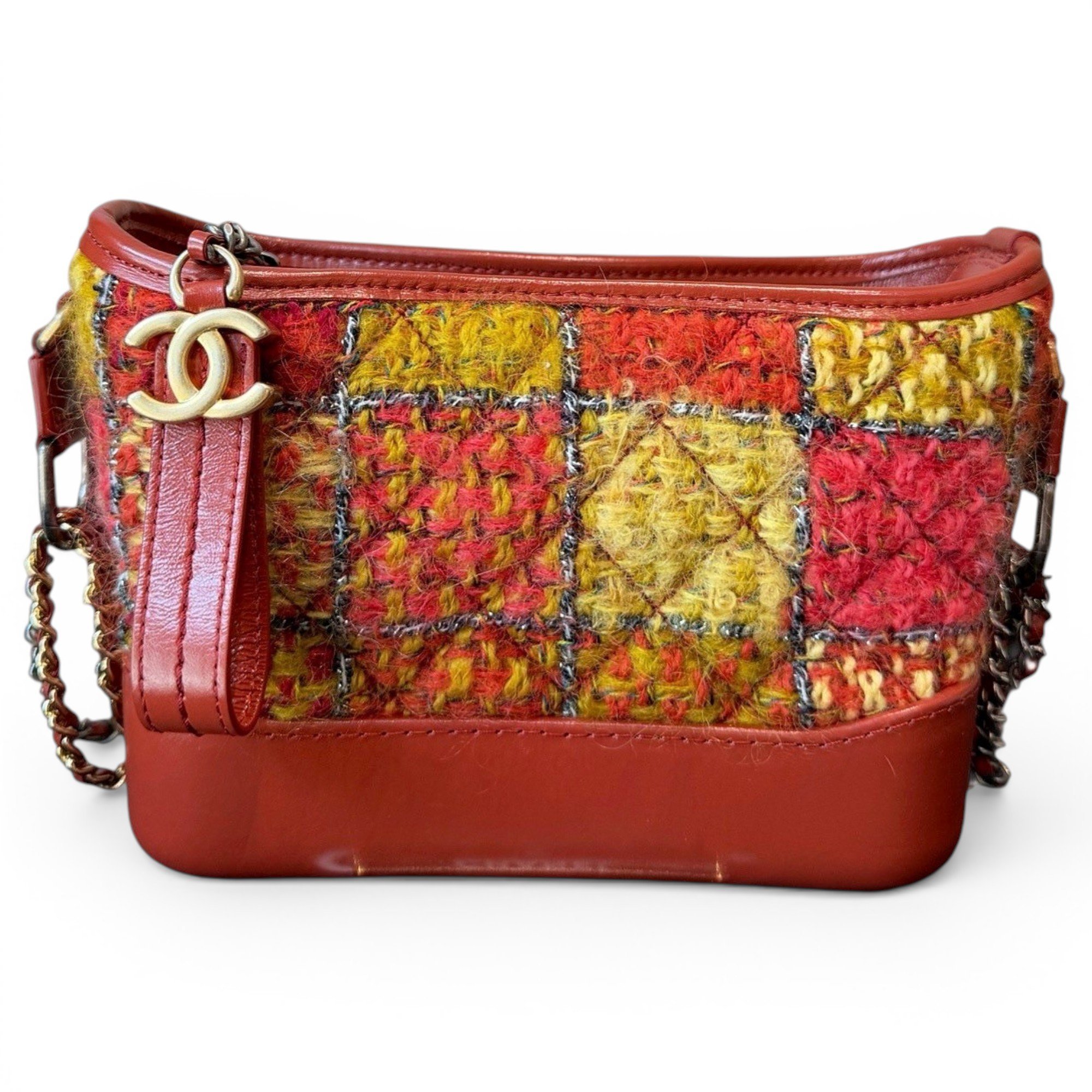 Gabrielle tweed handbag