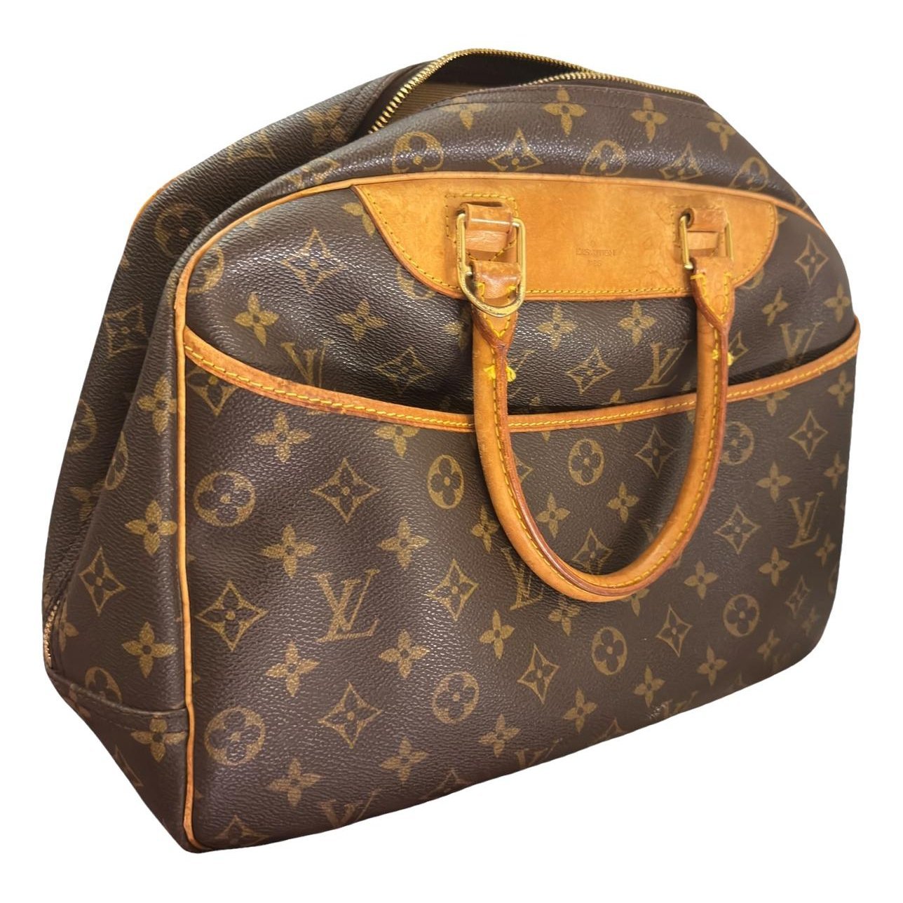 Deauville leather handbag