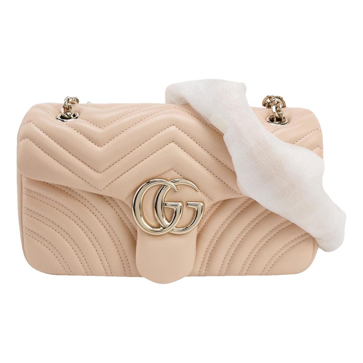 GG Marmont Flap leather handbag