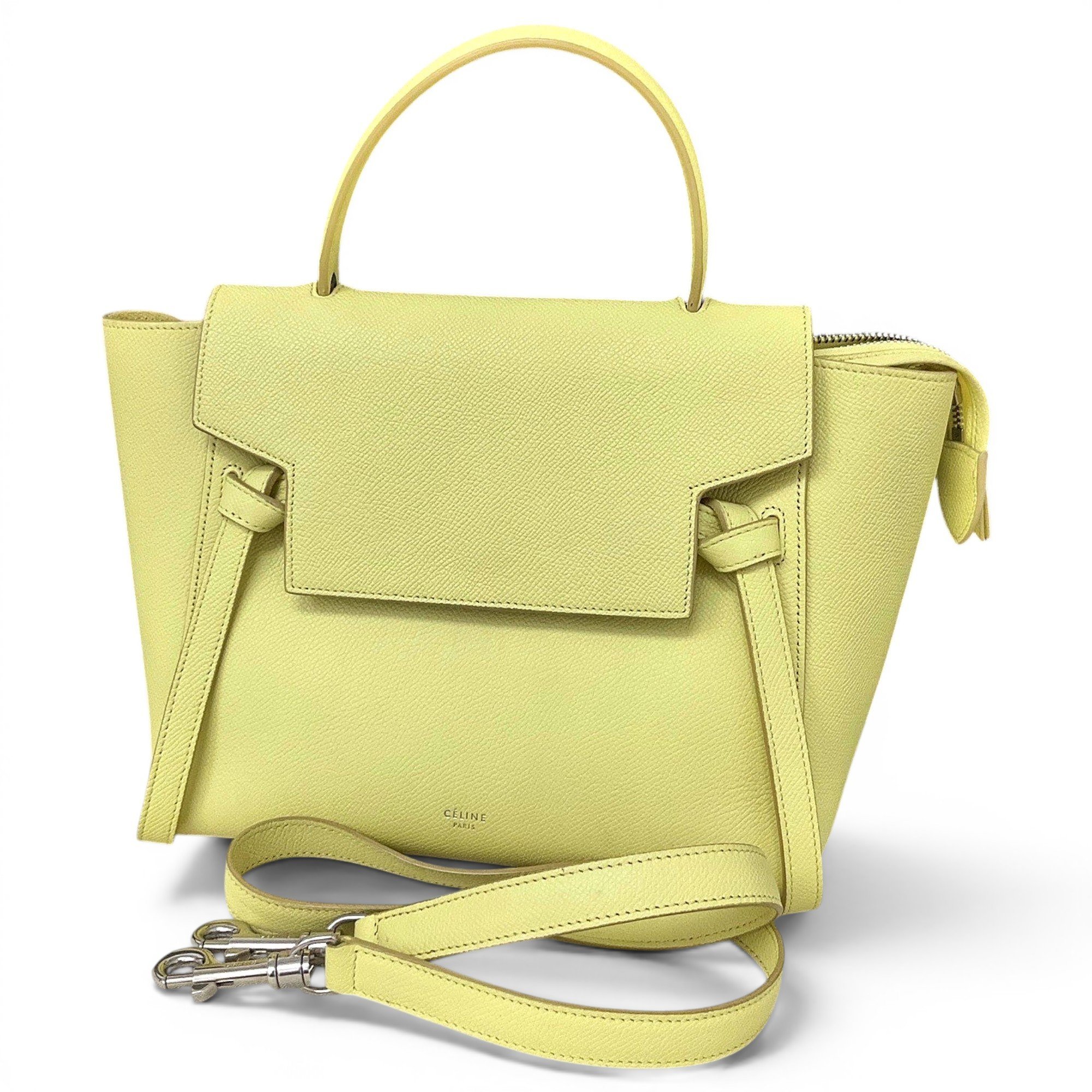 Luggage leather handbag