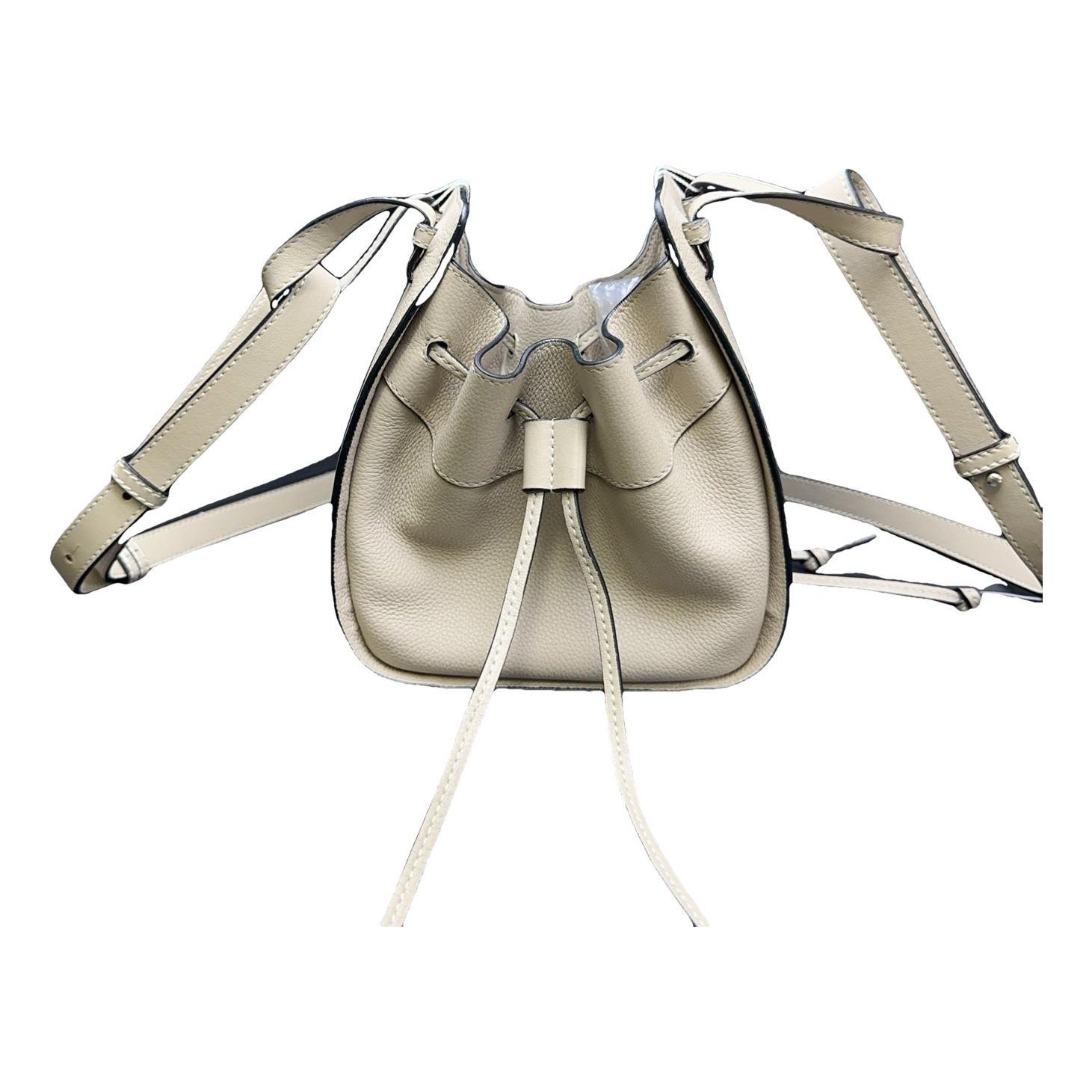 Hammock leather handbag