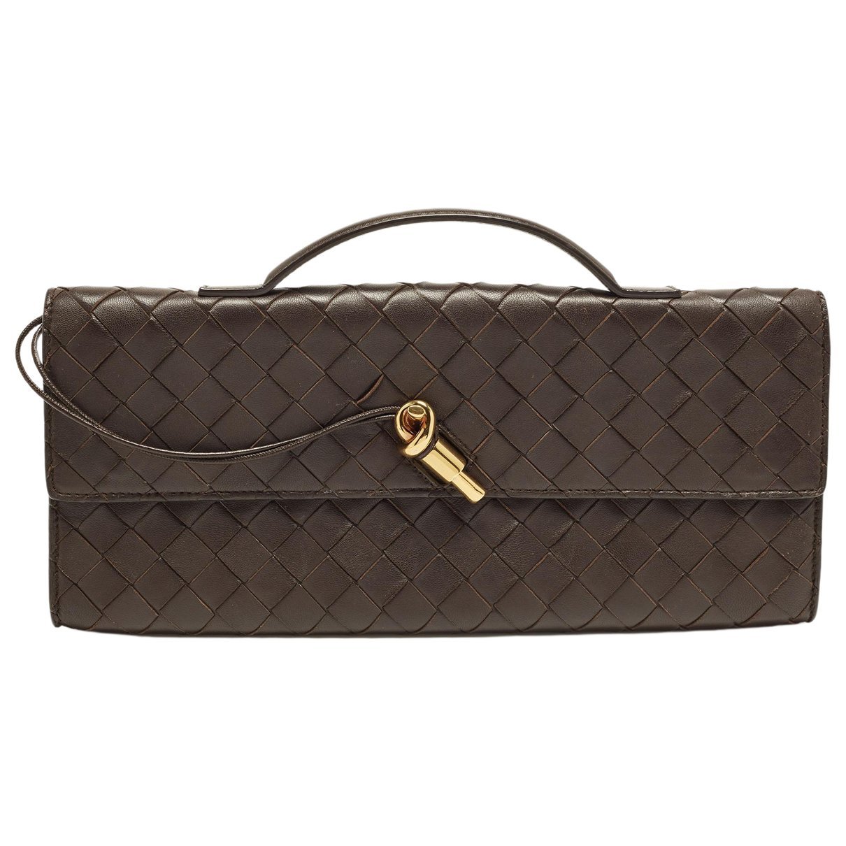 Andiamo leather clutch bag