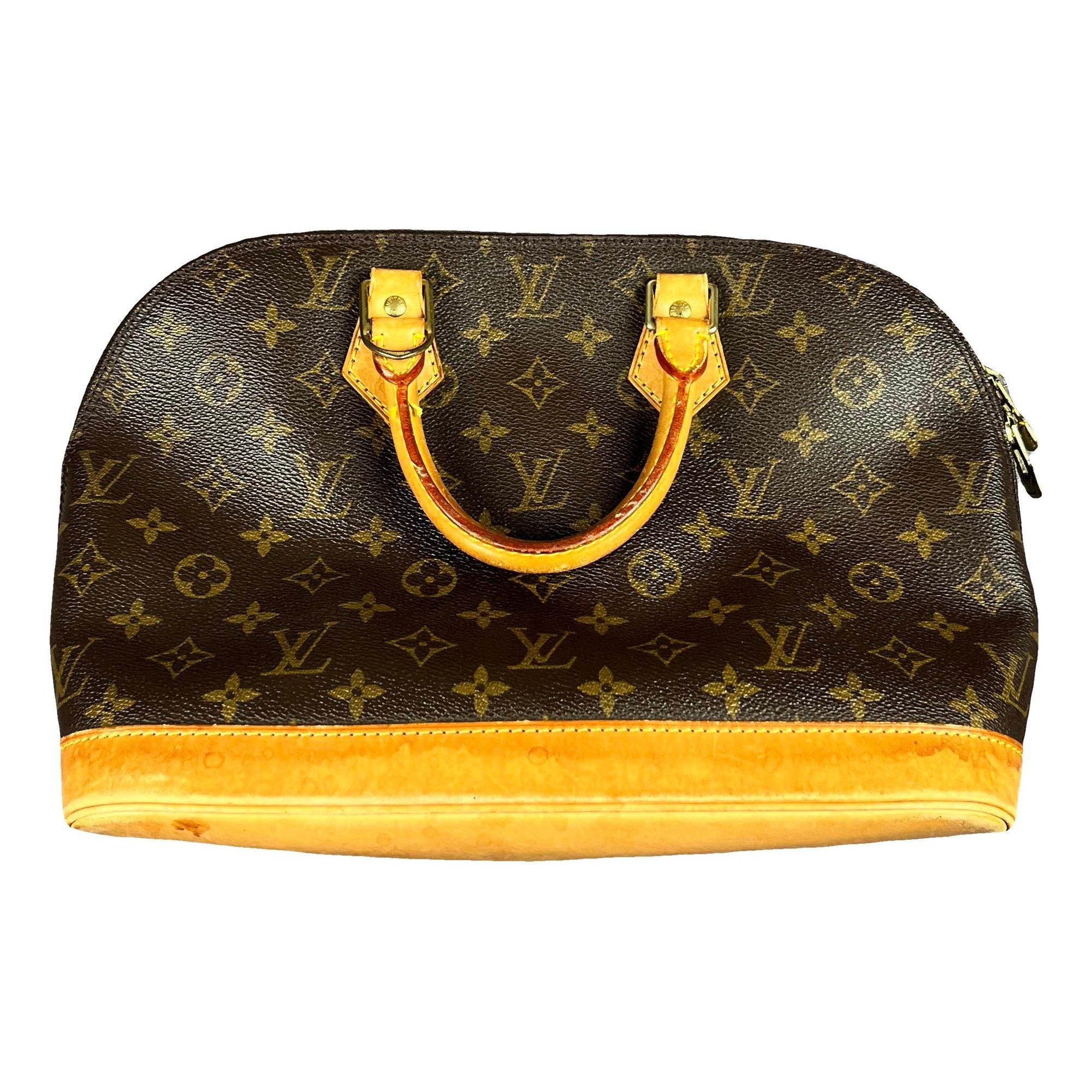 Alma leather handbag
