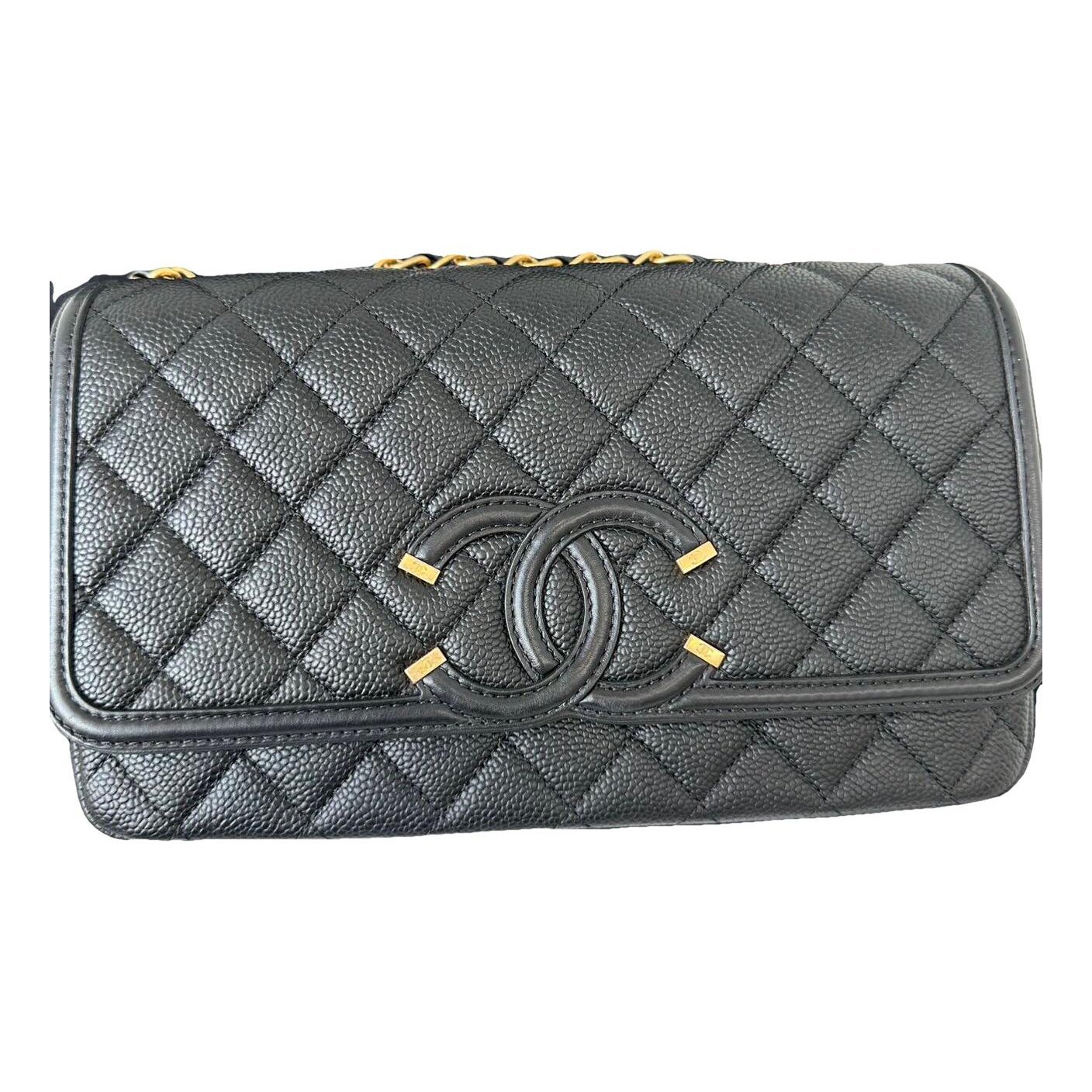 CC Filigree leather crossbody bag