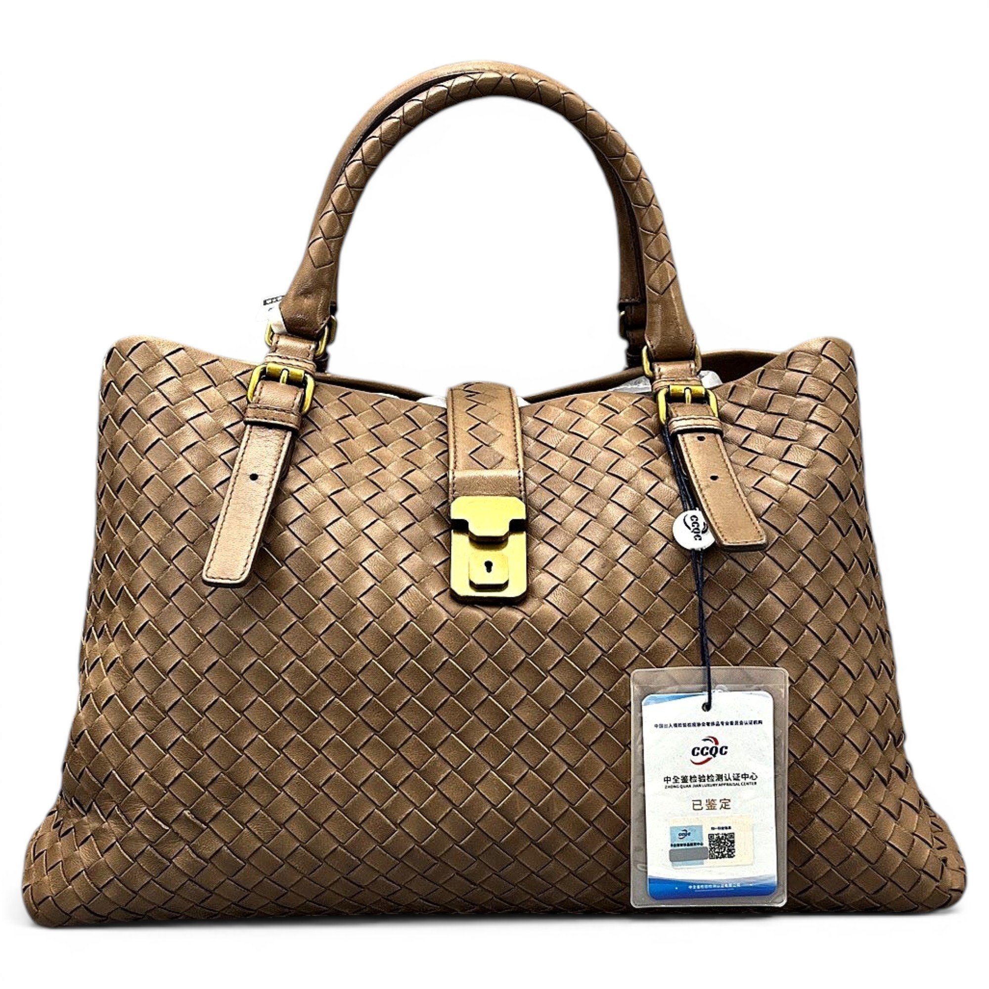 Roma leather handbag