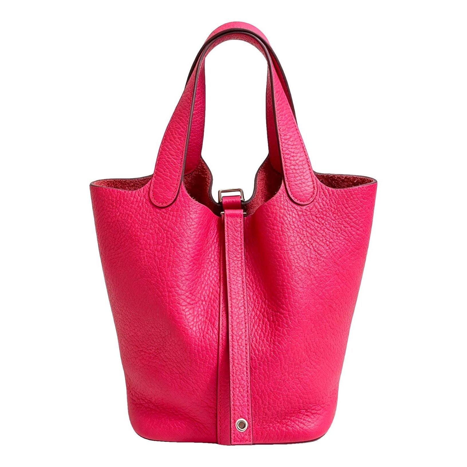 Hermes Picotin 18 Handbag Rose Extreme