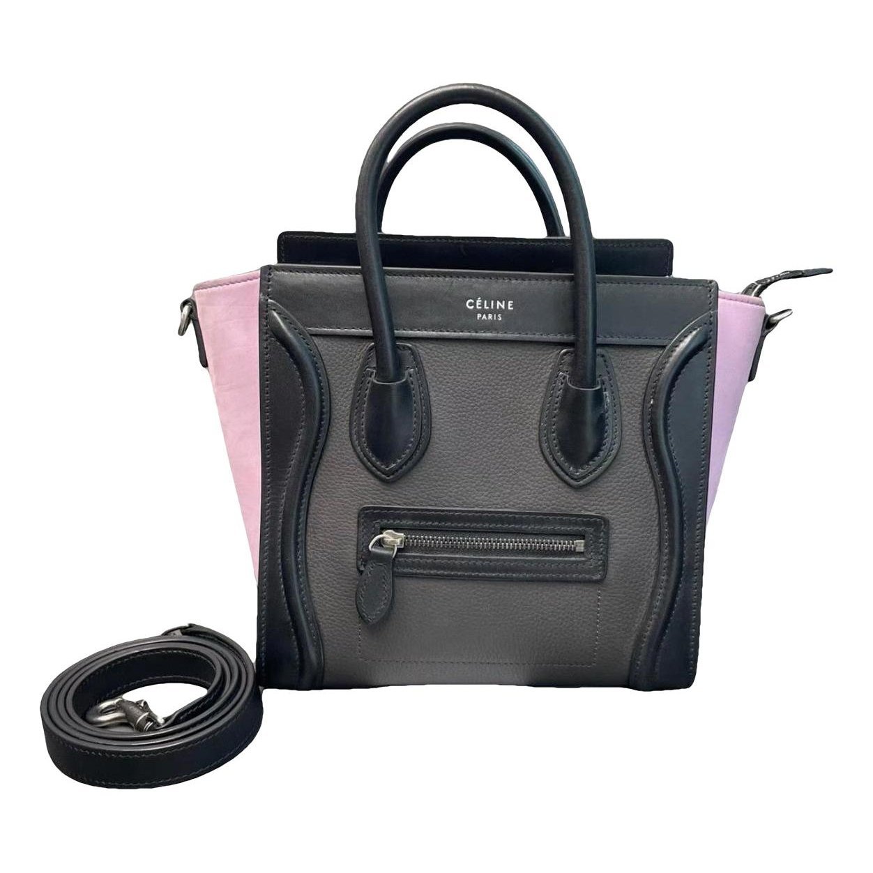 Nano Luggage leather handbag