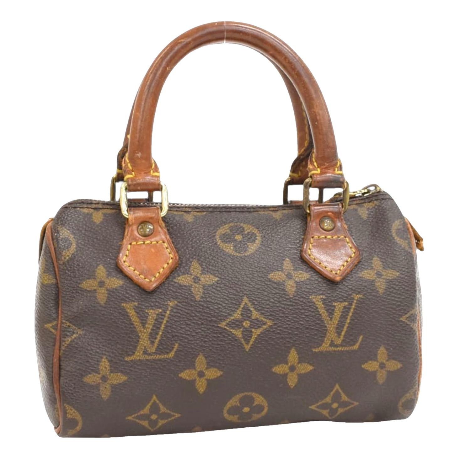 Speedy leather handbag