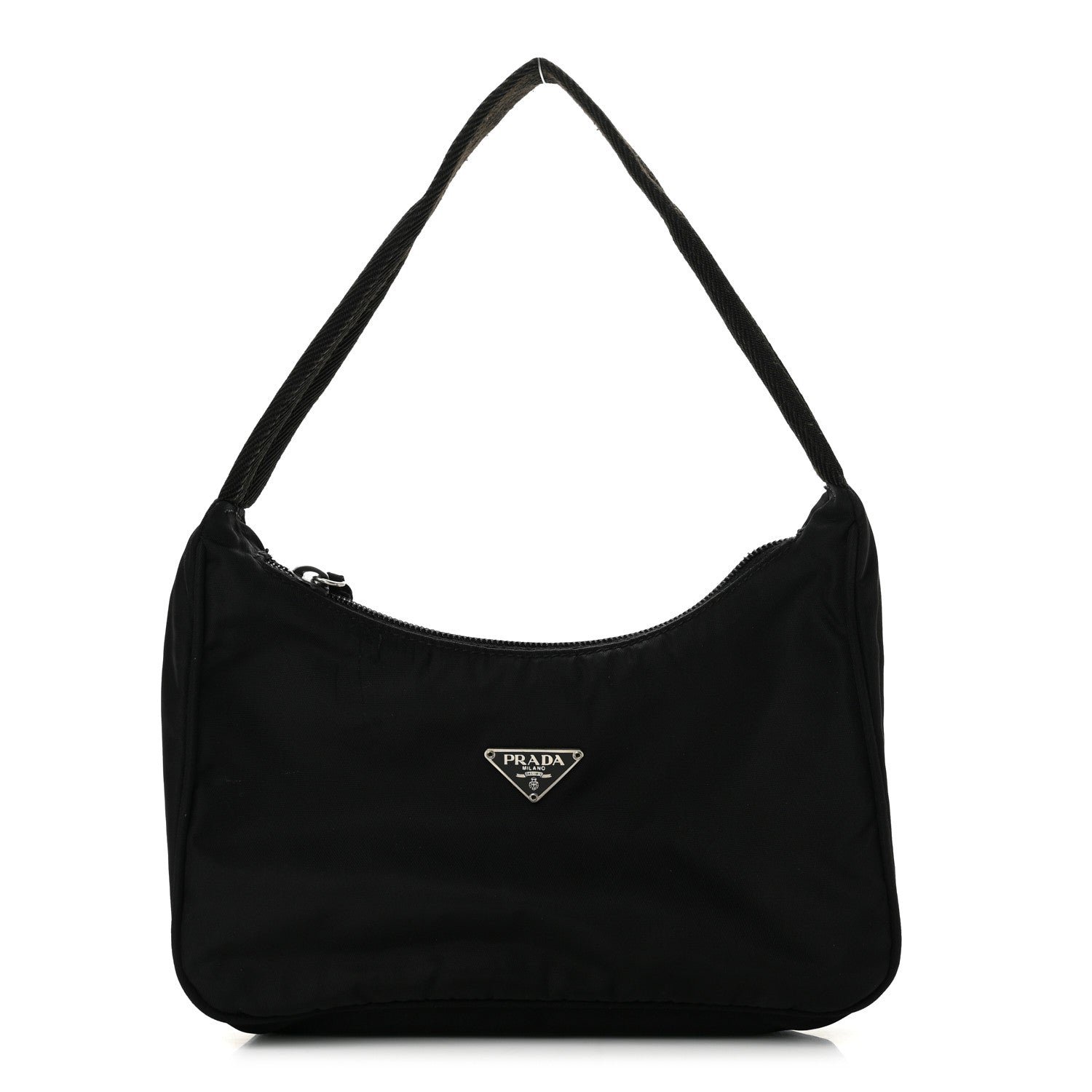 Prada Tessuto Nylon Mini Re-Edition 2000 Bag Black