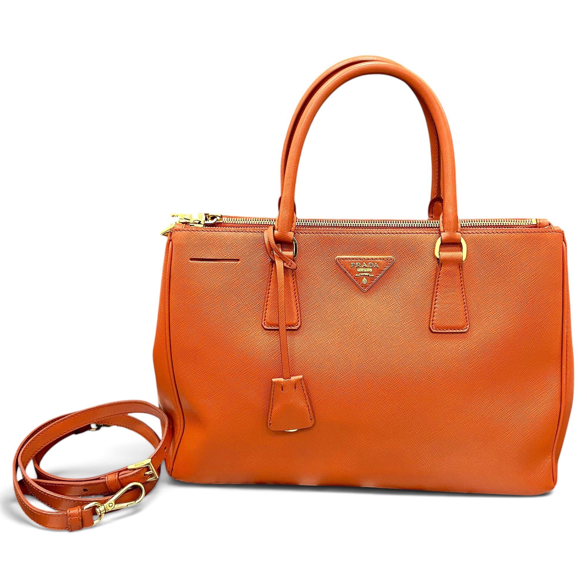 Galleria leather handbag
