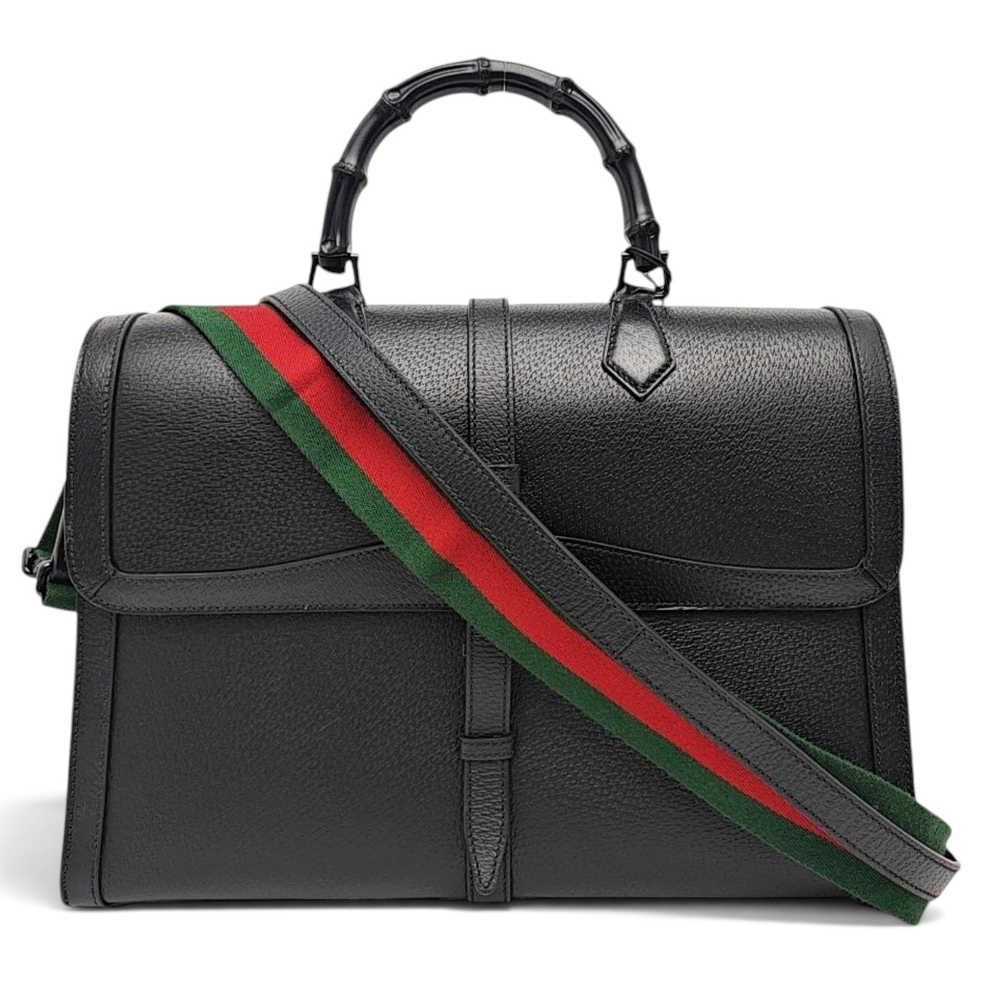 Leather handbag
