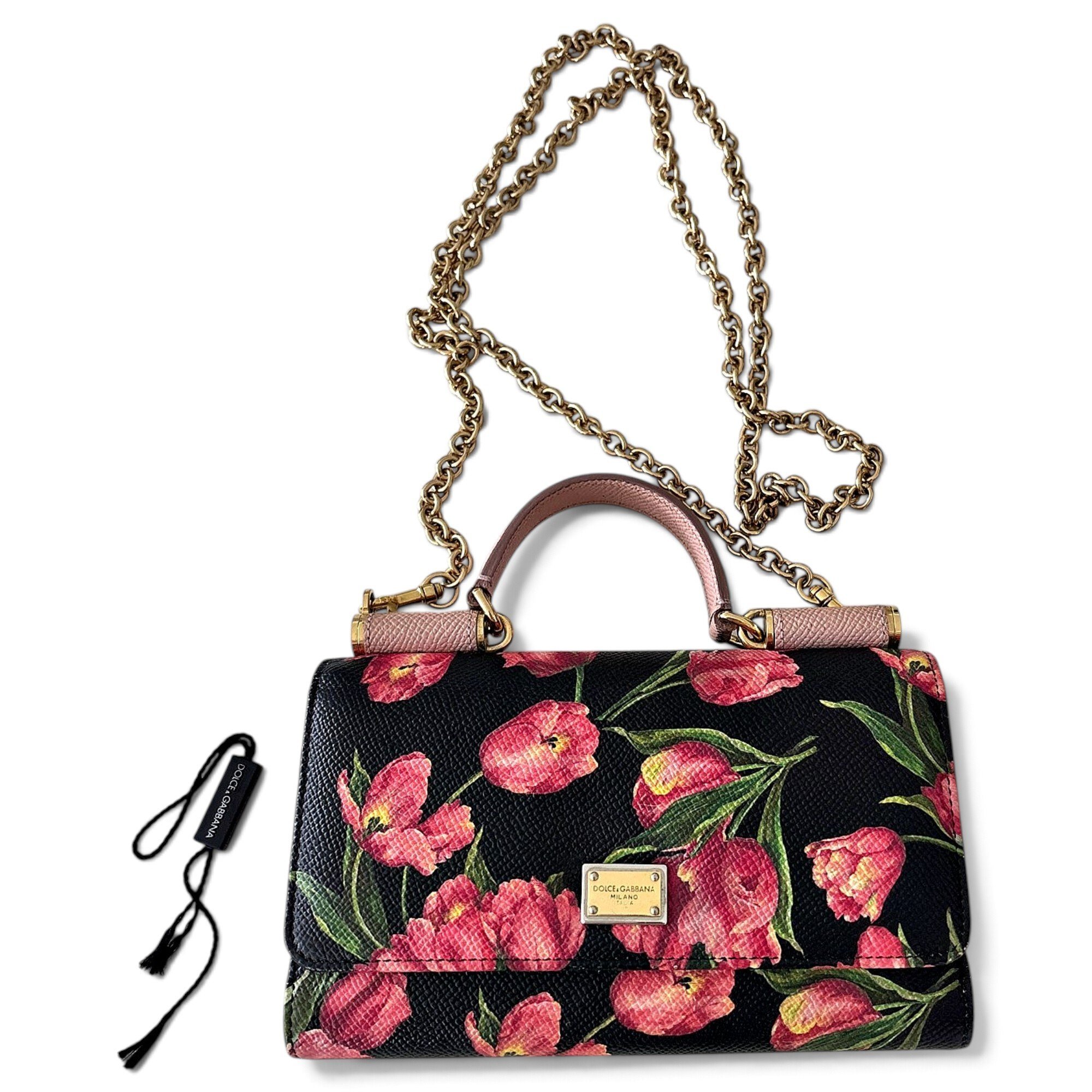 Dolce & Gabbana Sicily leather crossbody bag