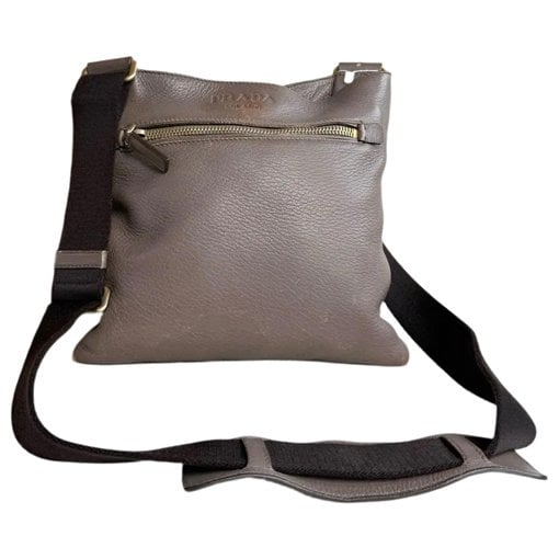 Leather crossbody bag