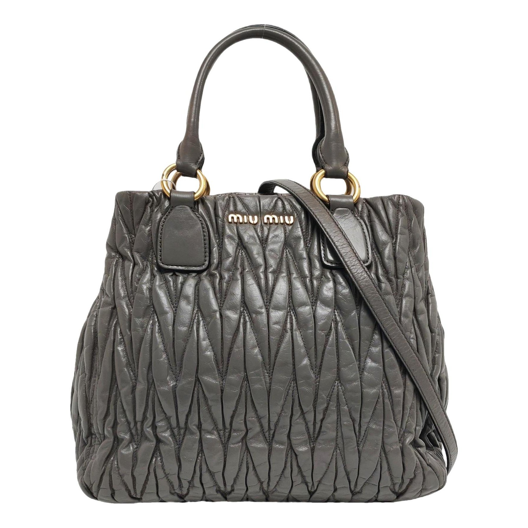 Leather handbag